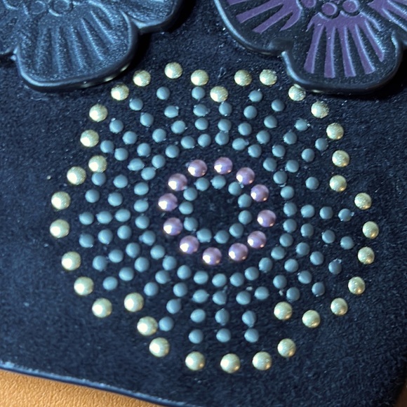 COACH Tea Rose with Rivets Slides - Picture 4 of 13